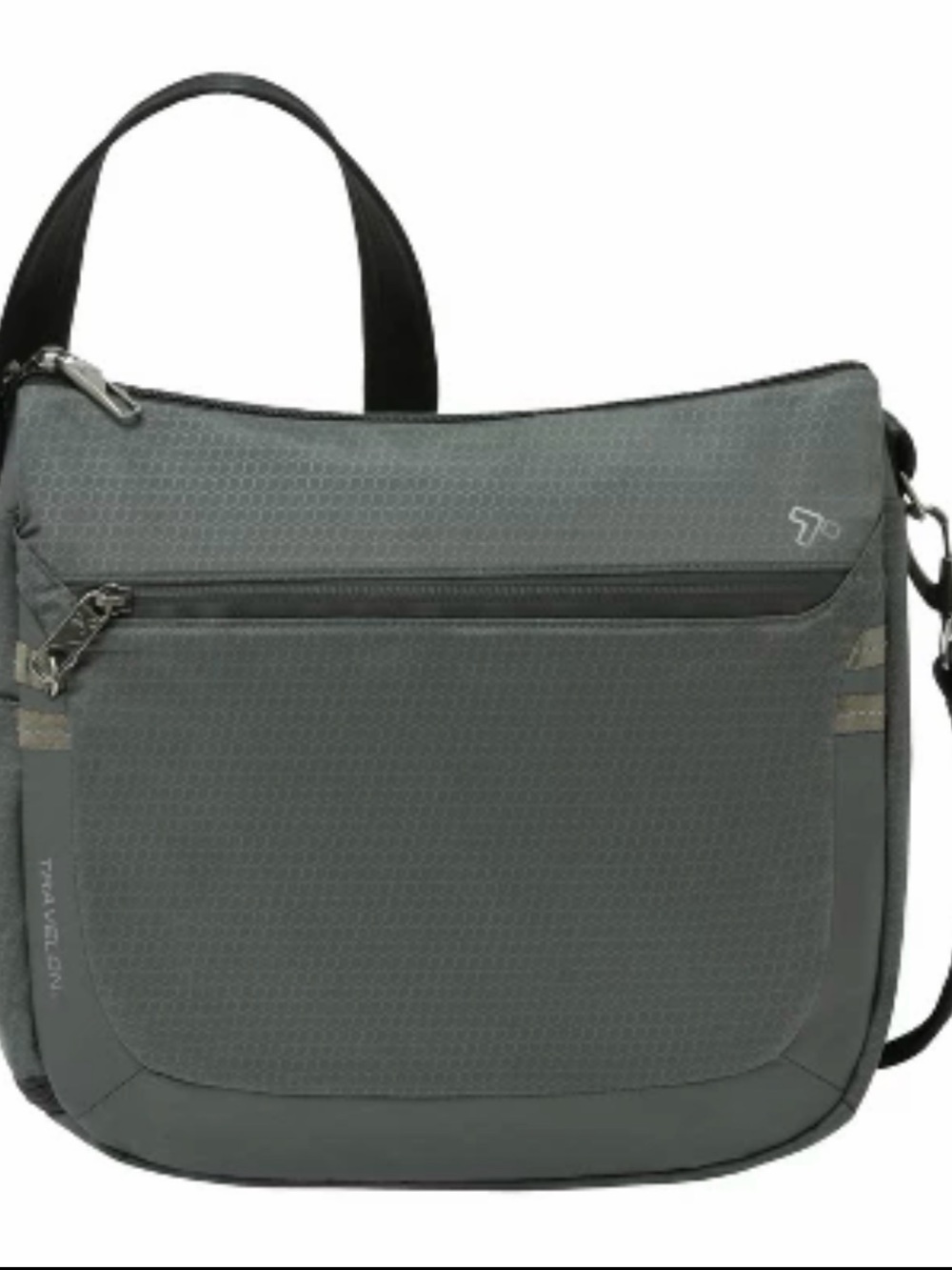 Travelon Anti-Theft Active Medium Crossbody Charcoal RFID NWT Style 43128